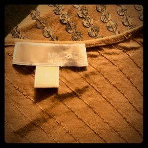 Michael Kors Gold Sequined Dress